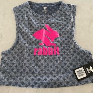 New w/tags Rabbit Crop Top